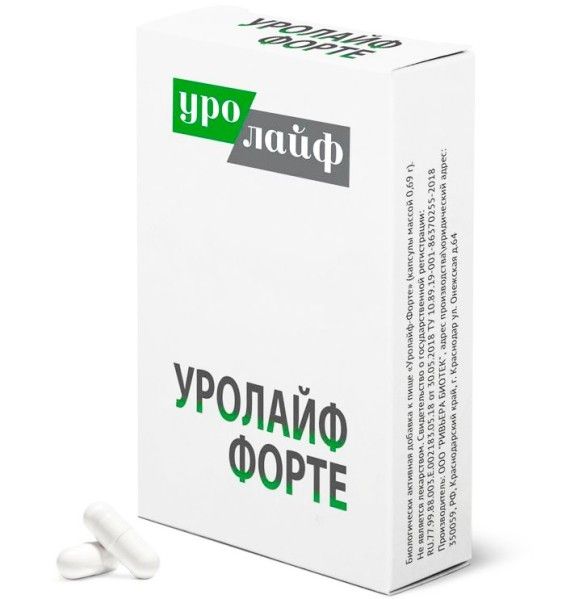Изображение товара Уролайф Форте №30 Уролайф Форте №30 фотография