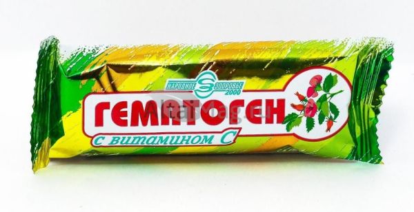 Изображение товара Гематоген народный с вит. с 40г Гематоген народный с вит. с 40г фотография