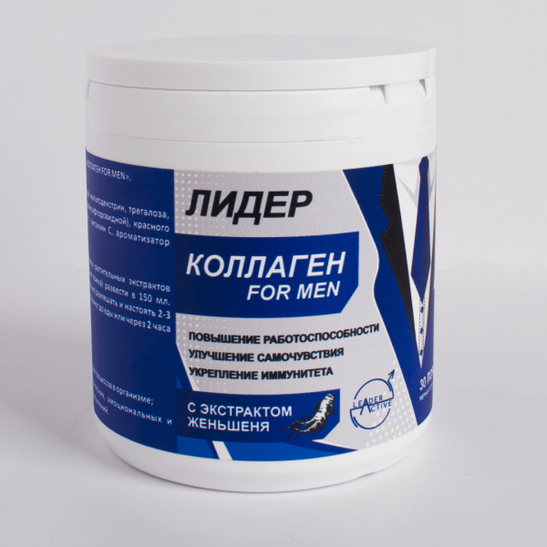 Изображение товара Коллаген Лидер LEADER Active for Men 300г Коллаген Лидер LEADER Active for Men 300г фотография