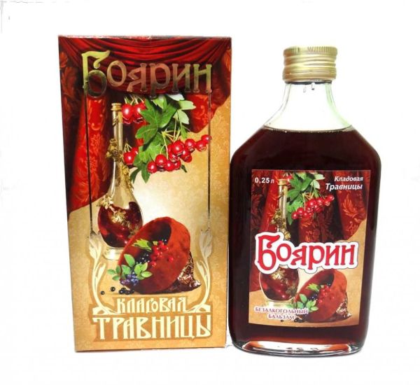 Изображение товара Бальзам Боярин (сердечно-сосудистая система), 250 мл Бальзам Боярин (сердечно-сосудистая система), 250 мл фотография